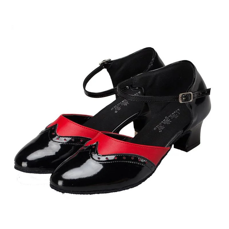 Trendy Sports Footwear Women's Leatherette 5cm/6cm Heels Latin With Buckle Ballroom Dance Shoes/Modern Shoes Trendy Sports Footwear Women's Leatherette 5cm/6cm Heels Latin With Buckle Ballroom Dance Shoes/Modern Shoes