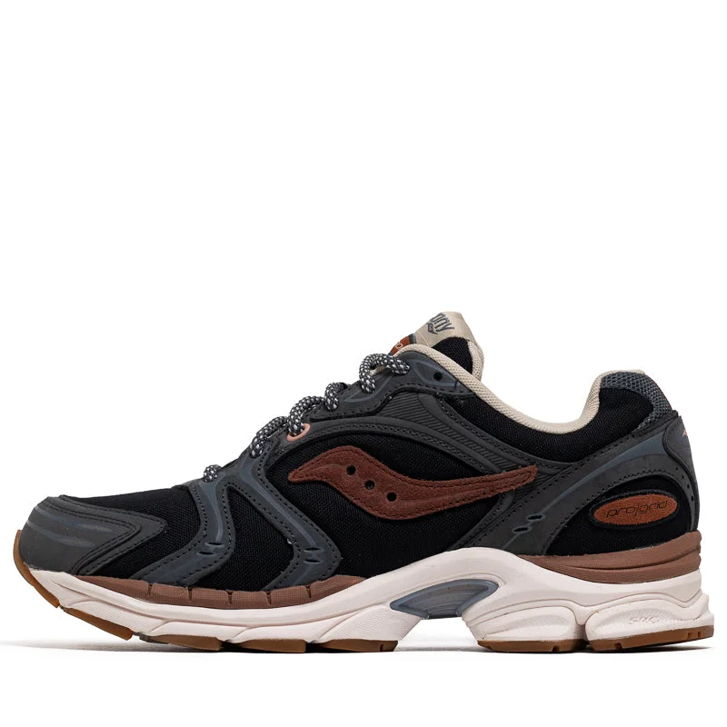 Comfortable Heeled Shoes Saucony Progrid Triumph 4 - Grey/Brown