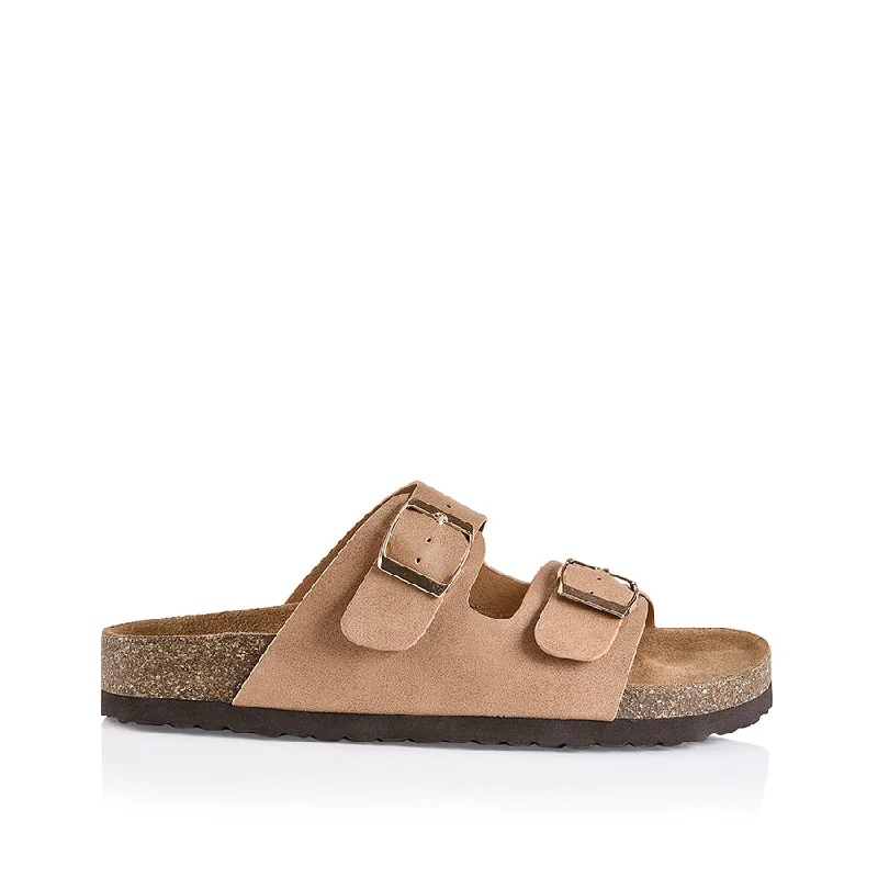 Casual Winter Shoes Xylo Footbed Slides - Biscuit Softee
