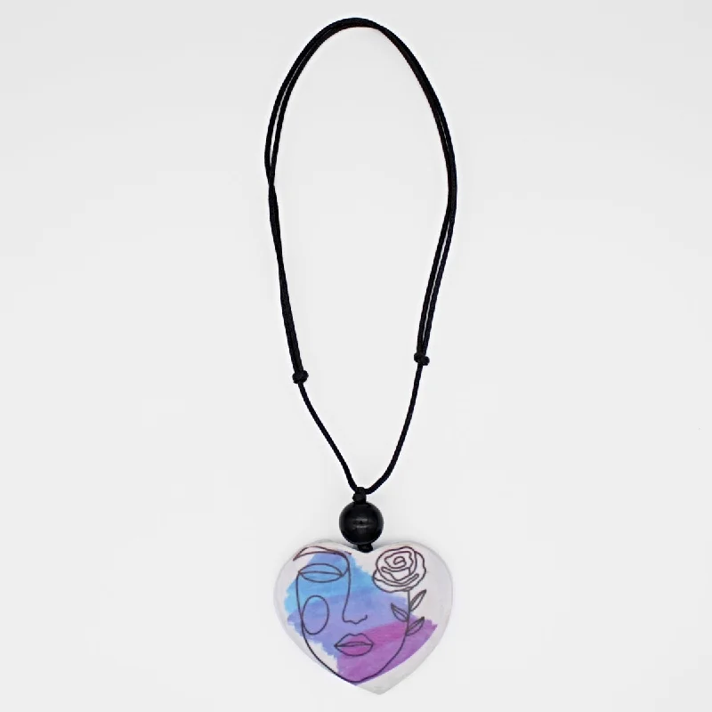 Clearance Sale, Steal Great Bargains Dangle Earrings Abstract Face Heart Pendant Necklace Clearance Sale, Steal Great Bargains Dangle Earrings Abstract Face Heart Pendant Necklace