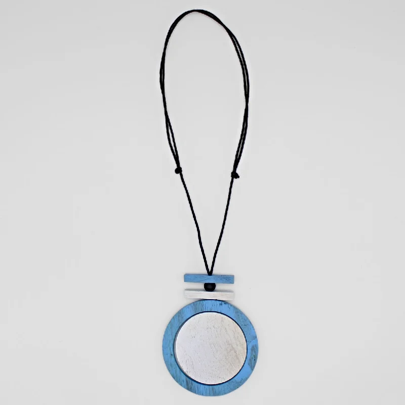 Clearance Sale, Steal Great Bargains Ruby Necklace Blue Harley Pendant Necklace
