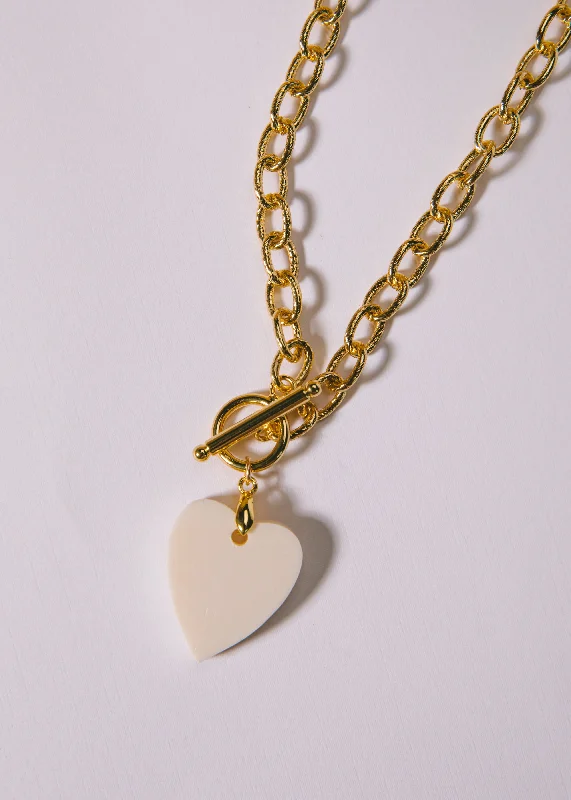 Clearance Sale, Steal Great Bargains Classic Pendant Bone Heart Necklace
