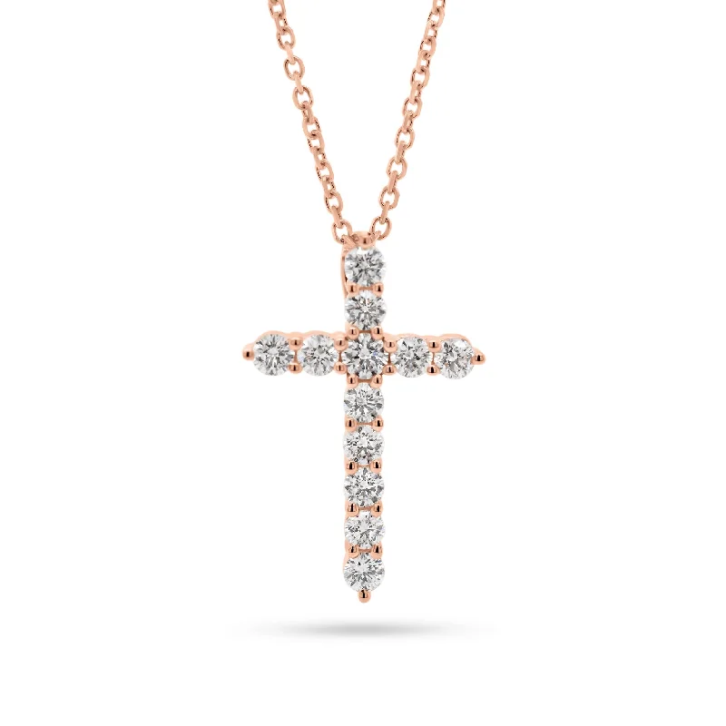 Exclusive Members - Only Sale Cluster Earrings Diamond 12-Stone Cross Pendant