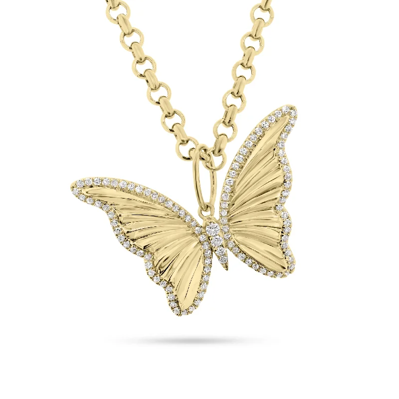 Massive Clearance Sale Handmade Bracelet Diamond Butterfly Pendant