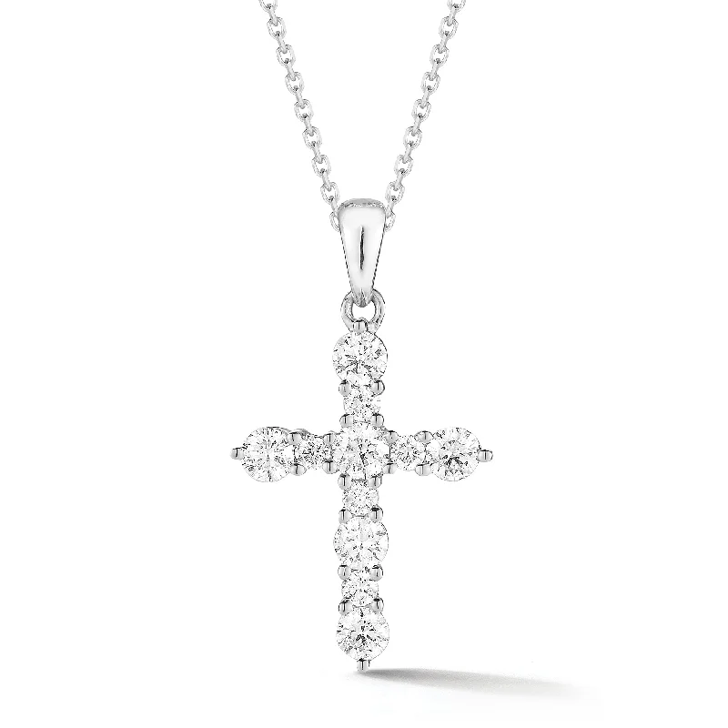 Limited - Time Offer Stylish Pendant Diamond Cross Pendant Necklace