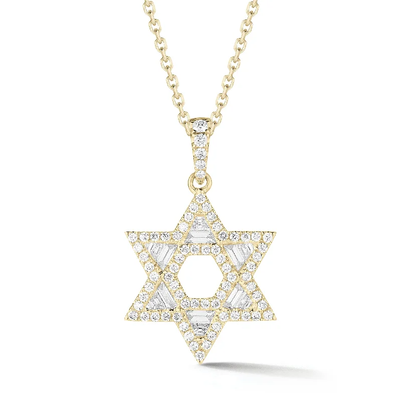 Unbeatable Savings Await Silver Bracelet Diamond Star of David Pendant with Diamond Baguettes Unbeatable Savings Await Silver Bracelet Diamond Star of David Pendant with Diamond Baguettes