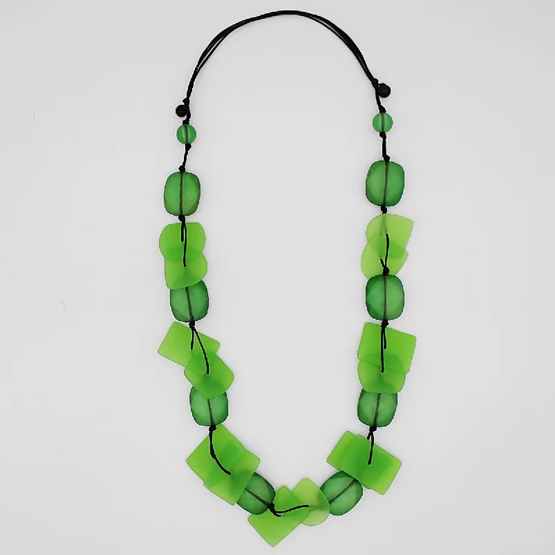 Shop Comfortably at Home Gothic Necklace Green Kalea Necklace