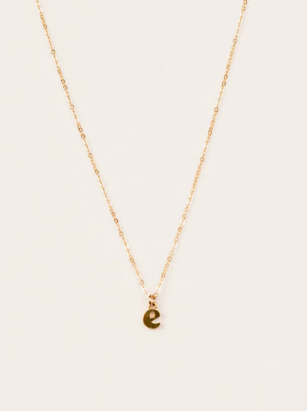 Flash Sale Handmade Jewelry Initial Necklace