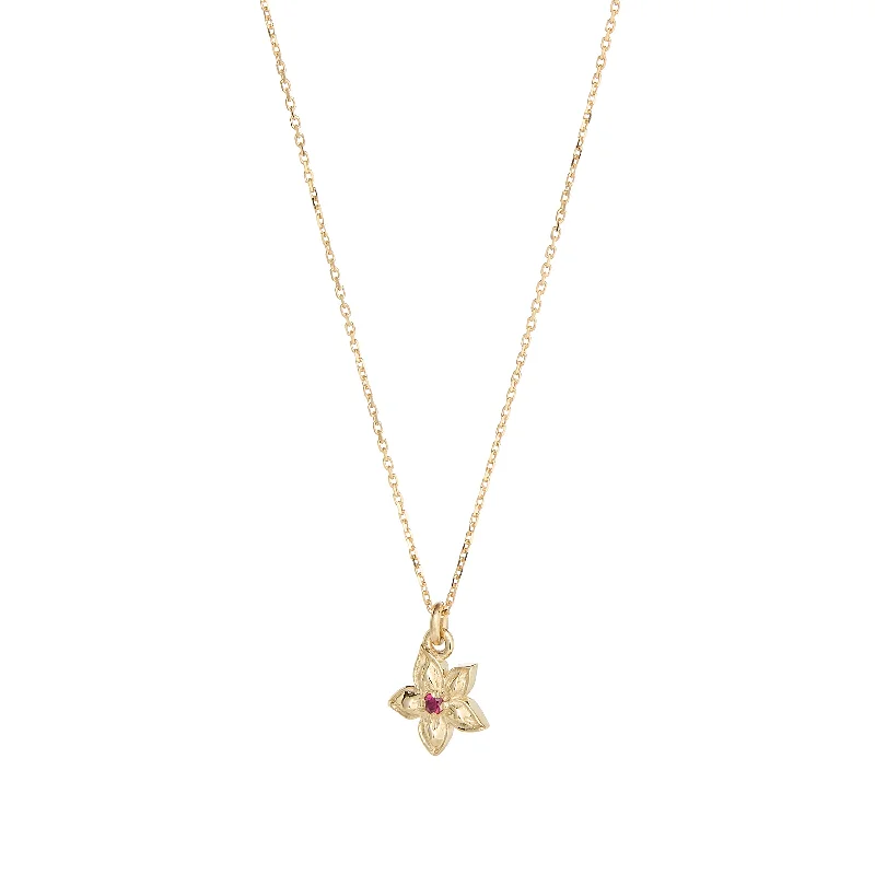 Be the First to Rock the Latest Trends Bridal Earrings ITTY BITTY FLEUR PENDANT