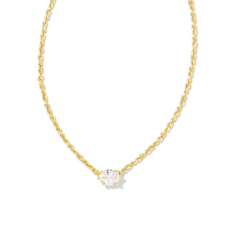 Big Savings, Big Smiles Celestial Jewelry Kendra Scott Cailin Gold Crystal Pendant Necklace Big Savings, Big Smiles Celestial Jewelry Kendra Scott Cailin Gold Crystal Pendant Necklace