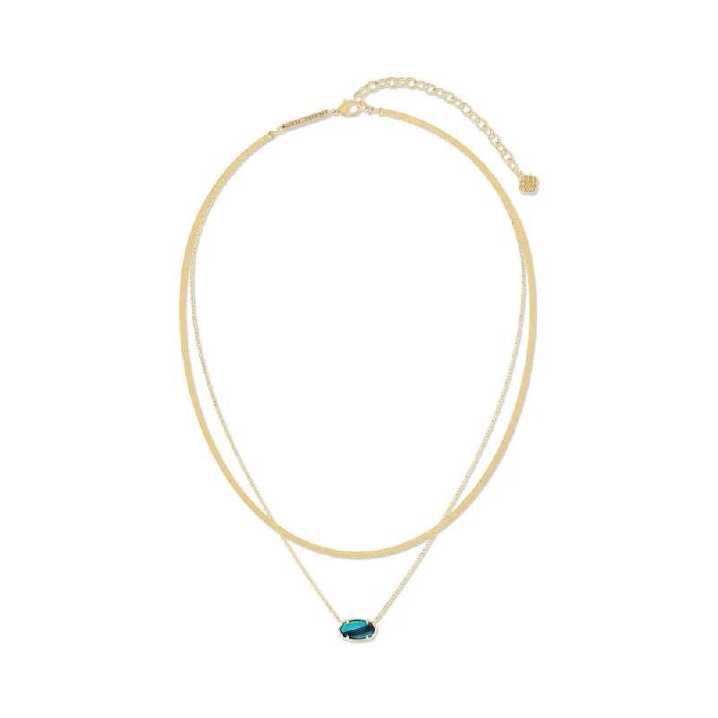 Buy More, Save More Boho Necklace Kendra Scott Grayson Gold Herringbone Multi Strand Necklace in Teal Tiger's Eye Buy More, Save More Boho Necklace Kendra Scott Grayson Gold Herringbone Multi Strand Necklace in Teal Tiger's Eye