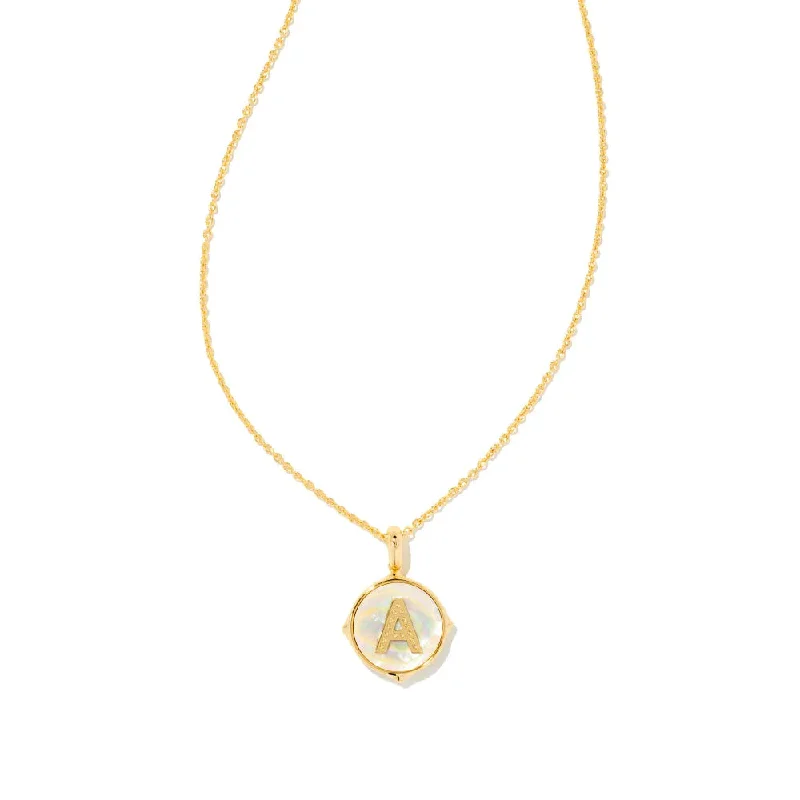 Flash Sale, Grab the Deals Fast Luxury Necklace Kendra Scott Letter Gold Disc Reversible Pendant Necklace in Iridescent Abalone Flash Sale, Grab the Deals Fast Luxury Necklace Kendra Scott Letter Gold Disc Reversible Pendant Necklace in Iridescent Abalone
