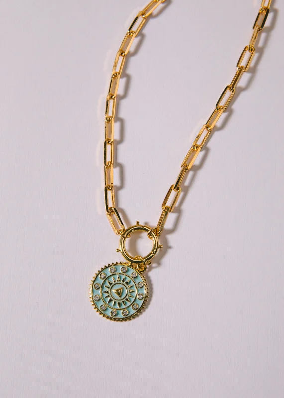 Unbeatable Savings Await Classic Bracelet Light Blue Compass Necklace