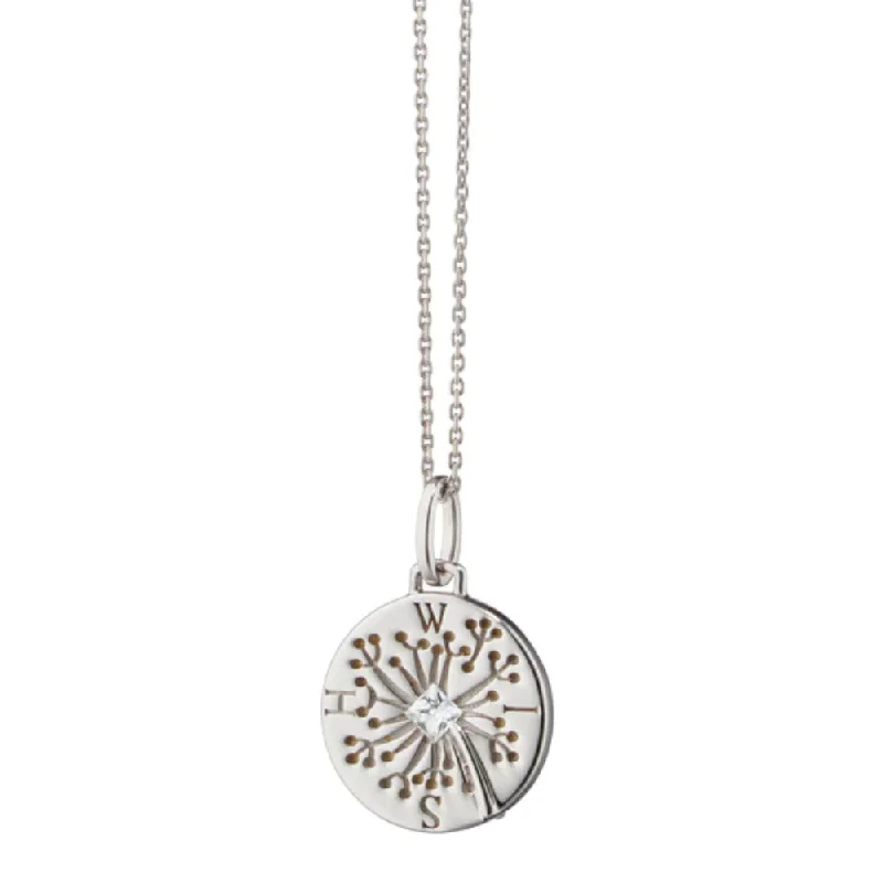 Clearance Sale, Steal Great Bargains Elegant Jewelry Monica Rich Kosann "Wish" Dandelion Sterling Silver Intaglio Charm Clearance Sale, Steal Great Bargains Elegant Jewelry Monica Rich Kosann "Wish" Dandelion Sterling Silver Intaglio Charm