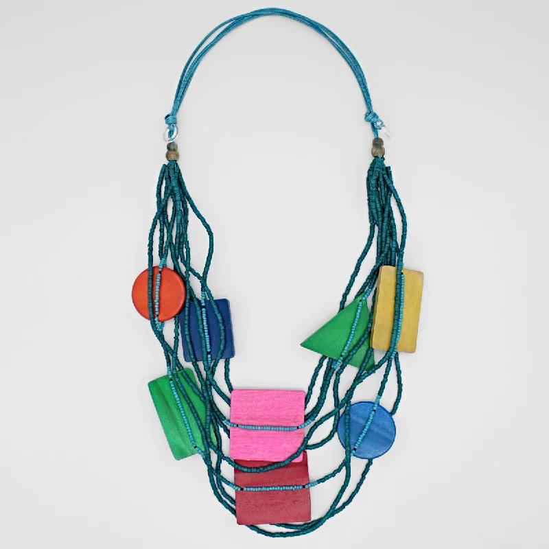 Black Friday - Style Deals All Week Long Designer Jewelry Multi Color Ginny Necklace