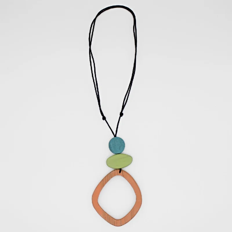 Shop Comfortably at Home Cluster Earrings Orange Curved Circle Pendant