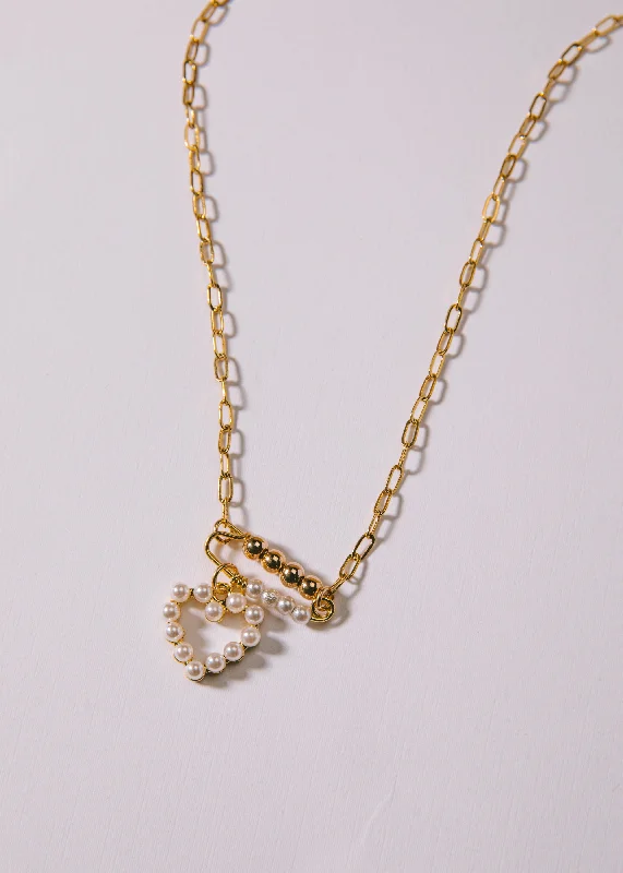 Limited - Time Offer Stackable Bracelet Pearl Safety Pin Necklace