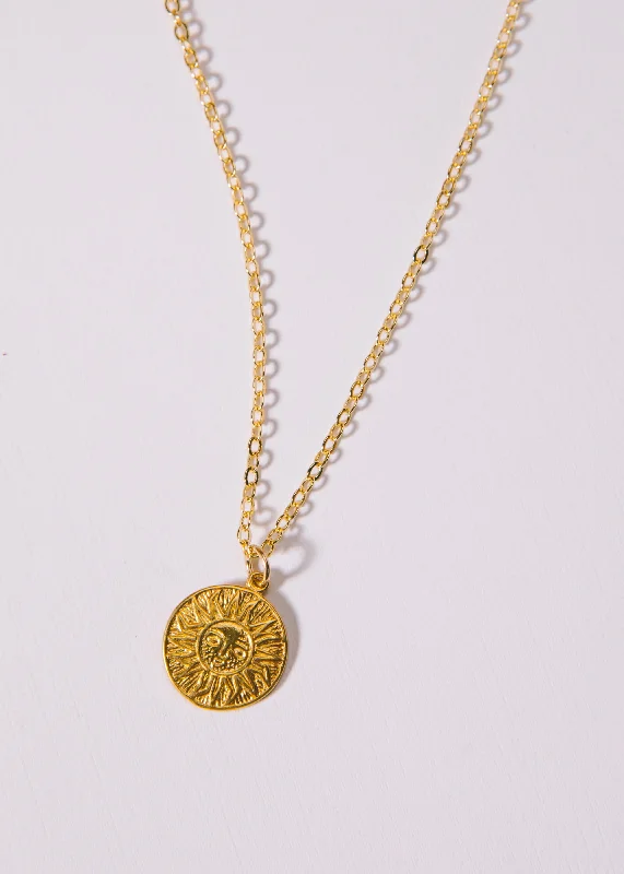 Limited Time, Unlimited Deals Boho Earrings Sun Coin Necklace