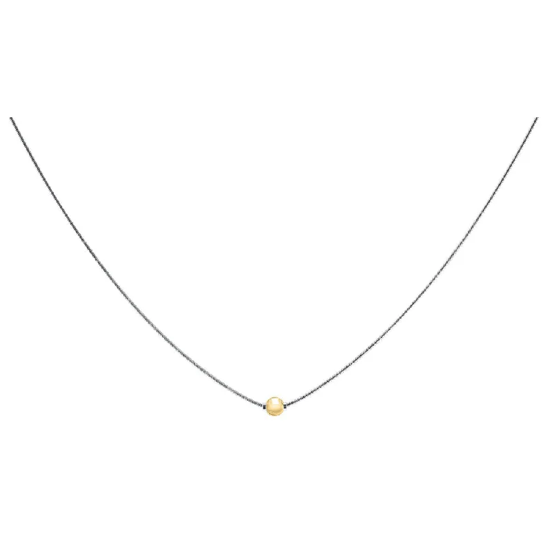 Limited - Edition Collections Now on Sale Sapphire Pendant Two Tone Bead Necklace