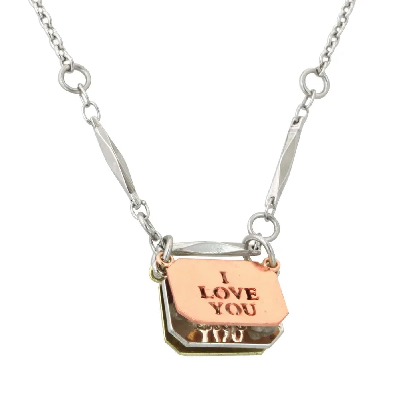 Clearance Sale, Steal Great Bargains Trendy Necklace 1928 Jewelry Multi Flip Message Pendant Necklace 16" + 3" Extender Clearance Sale, Steal Great Bargains Trendy Necklace 1928 Jewelry Multi Flip Message Pendant Necklace 16" + 3" Extender