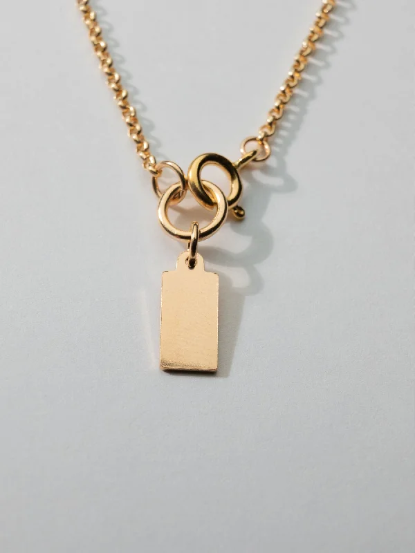 Limited Time, Unlimited Deals Silver Chain Initial Abby Necklace