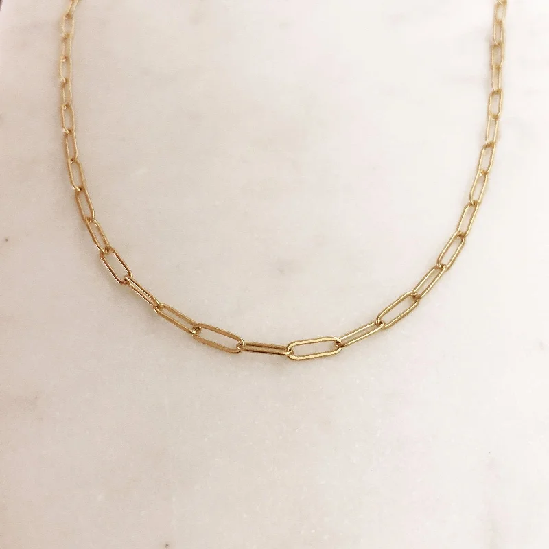 Exclusive Members - Only Sale Vintage Locket Alejandra - Oval Link Necklace