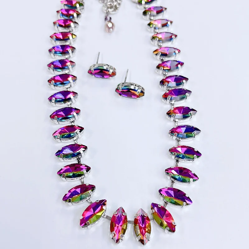Shop Now, Save Big Bucks Sterling Silver Ava Gem Dazzled Set M12