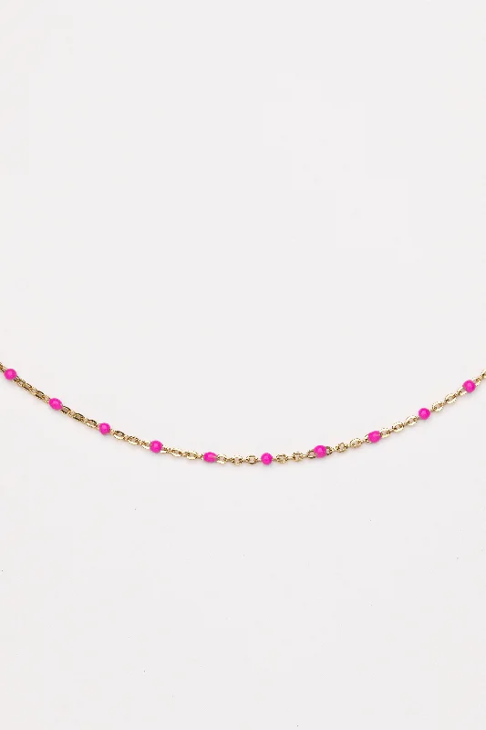 Season - End Clearance Bold Fashion Jewelry Beaded Satellite Chain