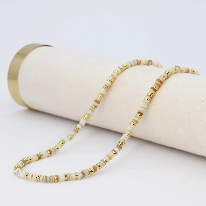 Flash Sale Platinum Necklace Dainty Natural Gemstone N6