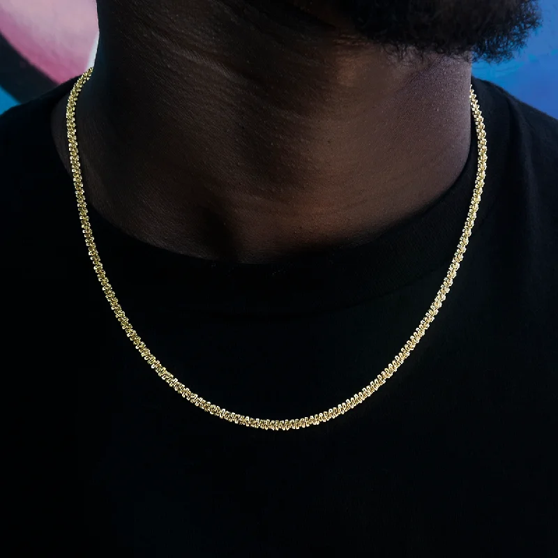 Flash Sale, Grab the Deals Fast Yellow Gold Ring Popcorn Chain in Yellow Gold- 4mm Flash Sale, Grab the Deals Fast Yellow Gold Ring Popcorn Chain in Yellow Gold- 4mm