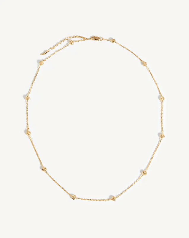 New Arrivals Custom Jewelry Fine Bobble Chain Necklace