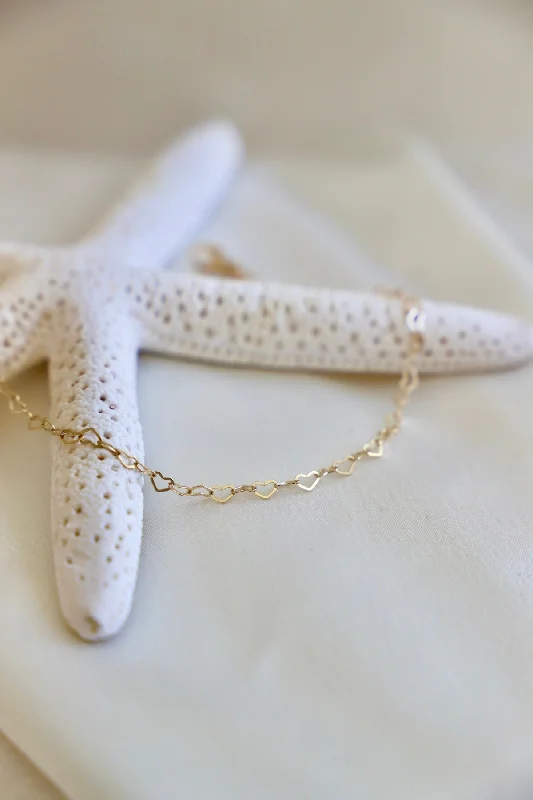 Shop Comfortably at Home Classic Diamond Ring HEART CHAIN NECKLACE