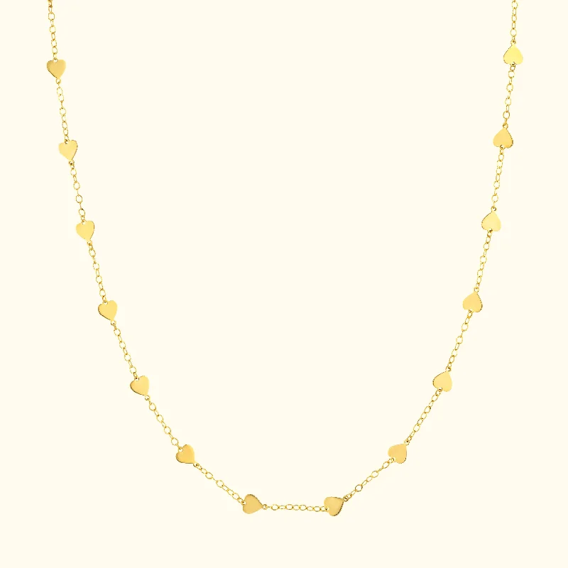 Huge Discounts, Unbeatable Offers Sterling Bracelet Heart Station Necklace