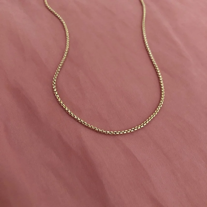 Limited - Edition Collections Now on Sale Halo Ring Josefa - Tube Chain Necklace