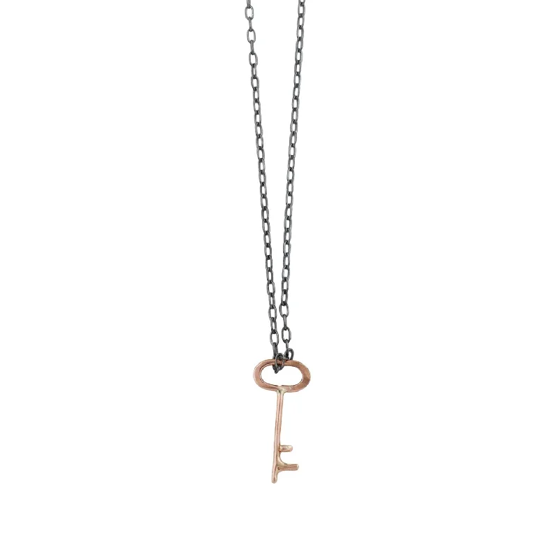 Limited Time, Unlimited Deals Chic Necklace Mixed Metal Key Necklace