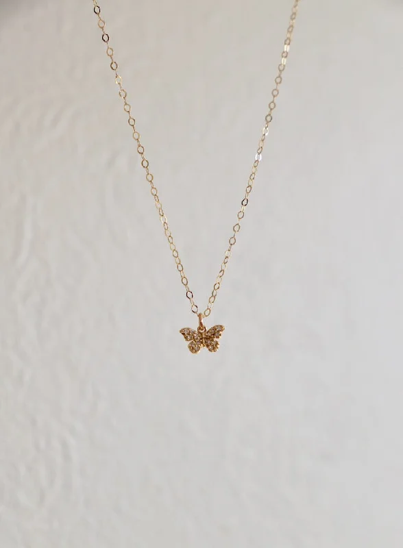 Limited Time, Unlimited Deals Simple Earrings MINIATURE CZ BUTTERFLY