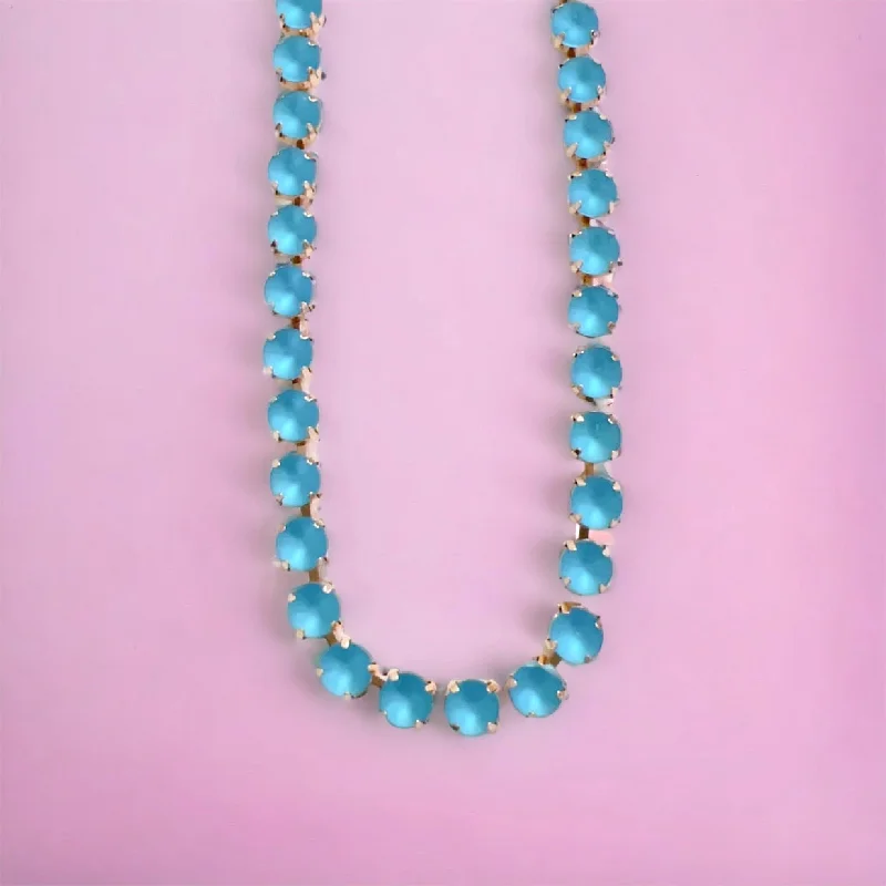 Buy More, Save More Fashion Ring Myra Turquoise Gem Necklace N18