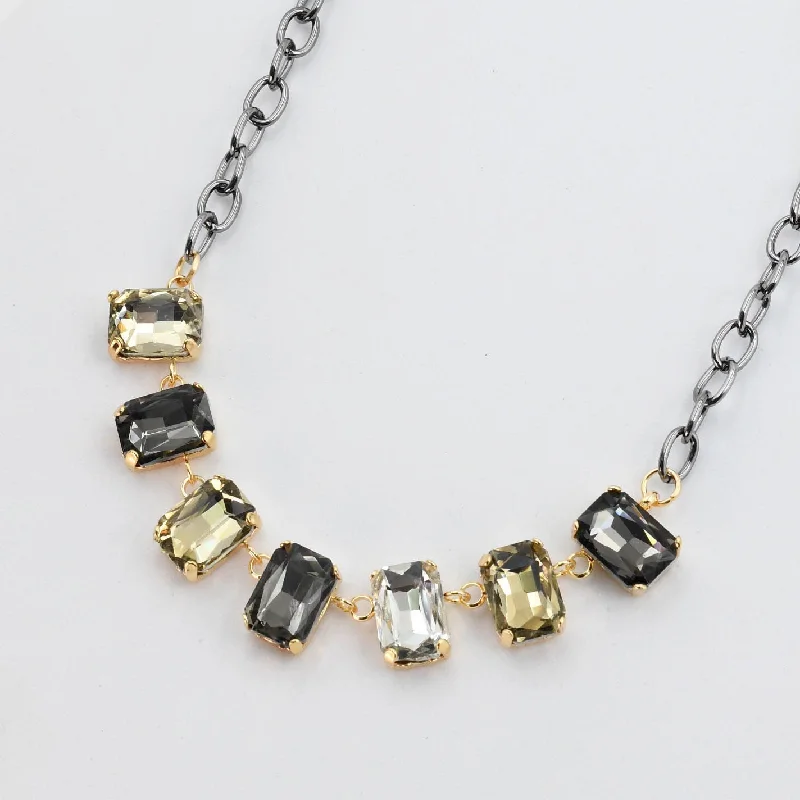 Massive Clearance Sale Silver Pendant Samantha Gem Black N31