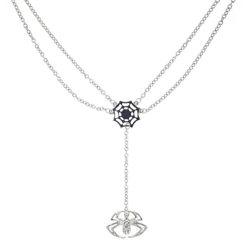 Huge Discounts, Unbeatable Offers Opal Earrings 1928 Jewelry Spider Web With Crystal Spider Drop Necklace 16" Huge Discounts, Unbeatable Offers Opal Earrings 1928 Jewelry Spider Web With Crystal Spider Drop Necklace 16"