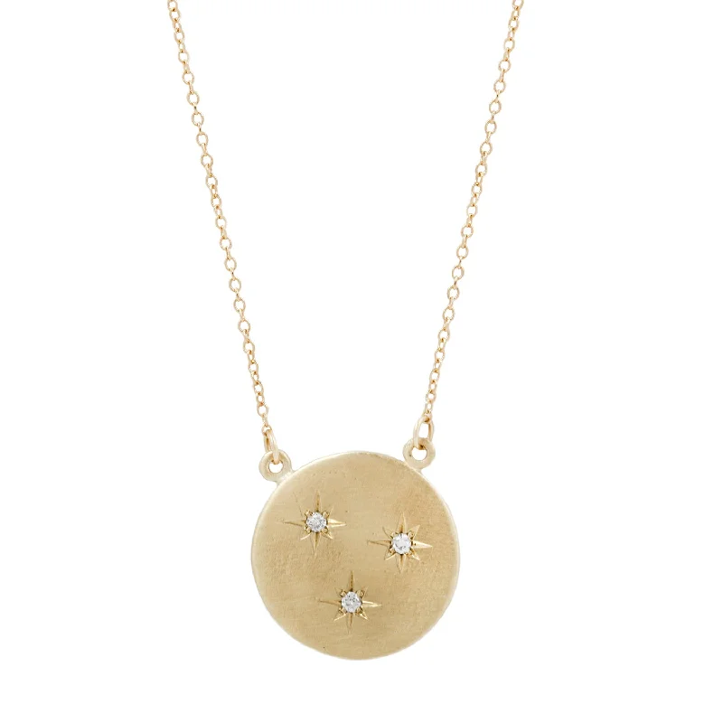 Limited Time, Unlimited Deals Personalized Necklace Starry Sky Circle Necklace