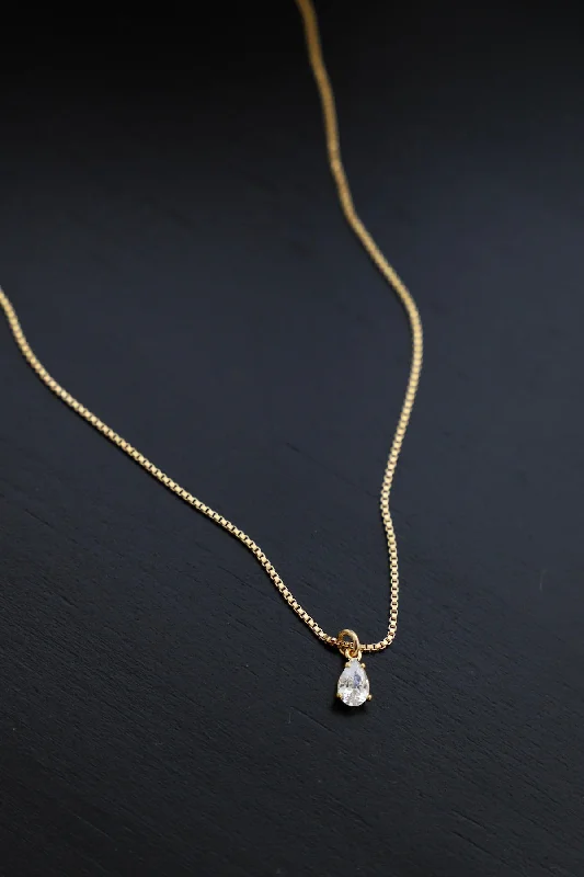 Flash Sale, Grab the Deals Fast Vintage Locket TATUM TEARDROP NECKLACE