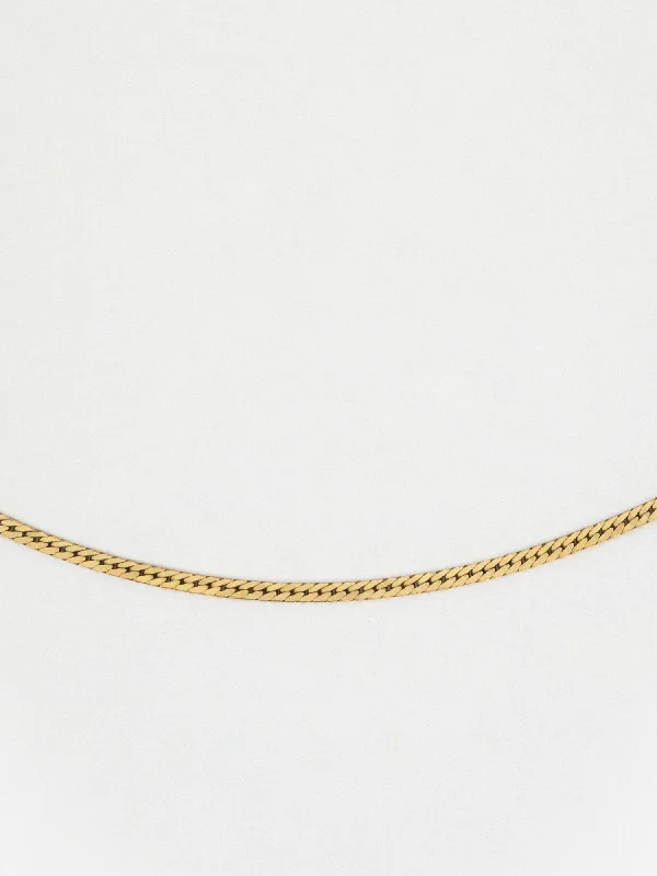 Clearance Sale Bohemian Necklace Tiny Herringbone Chain
