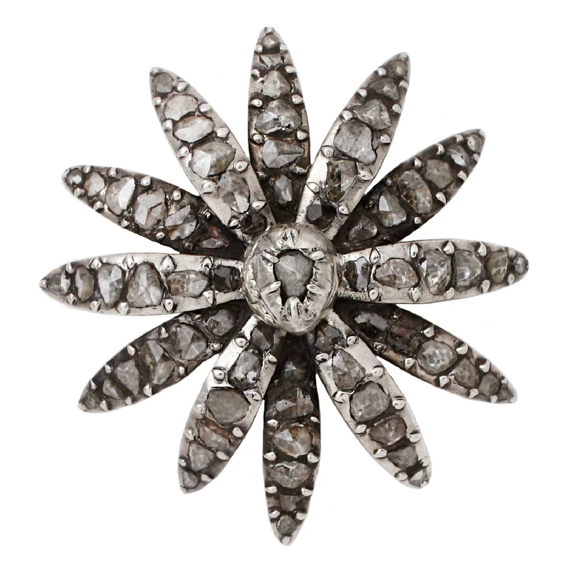 Be the First to Rock the Latest Trends Dainty Ring Georgian Flower Pendant