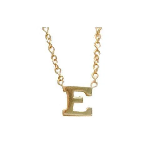Exclusive Members - Only Sale Fashion Bangles 14K Gold Small Initial Letter Necklace Exclusive Members - Only Sale Fashion Bangles 14K Gold Small Initial Letter Necklace