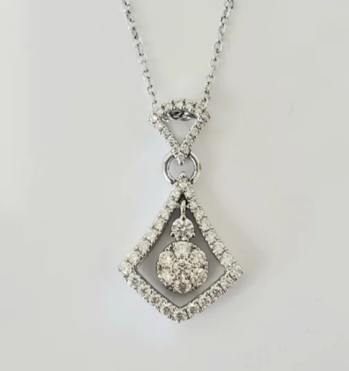 Black Friday - Style Deals All Week Long Adjustable Pendant 14kt White Gold Diamond Pendant Black Friday - Style Deals All Week Long Adjustable Pendant 14kt White Gold Diamond Pendant
