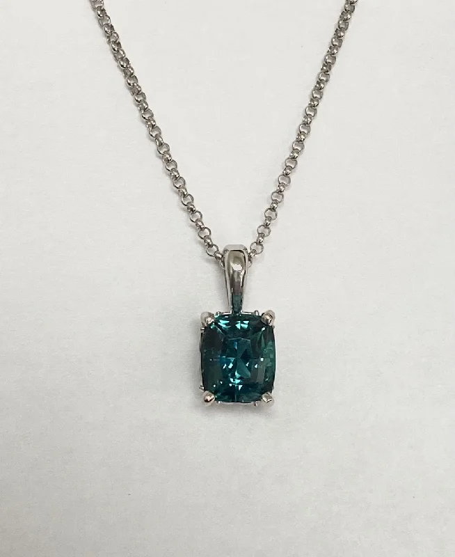 Be the First to Rock the Latest Trends Sapphire Ring 14kt White Gold Tourmaline and Diamond Pendant Be the First to Rock the Latest Trends Sapphire Ring 14kt White Gold Tourmaline and Diamond Pendant