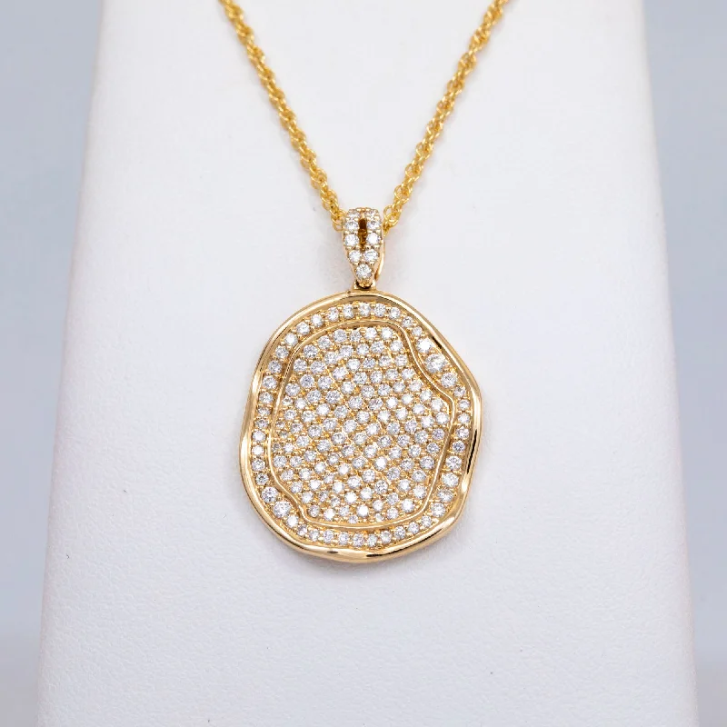 Unbeatable Savings Await Silver Bangles 14kt Yellow Gold Pave Diamond Pendant