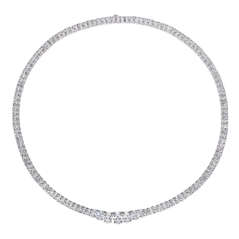 Limited - Edition Collections Now on Sale Handmade Bracelet Classy Girl 30ctw Tennis Necklace Limited - Edition Collections Now on Sale Handmade Bracelet Classy Girl 30ctw Tennis Necklace