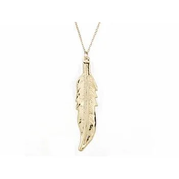 Flash Sale Vintage Jewelry Feather Necklace