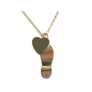 Limited - Time Offer Dainty Necklace Heart and Sole Necklace